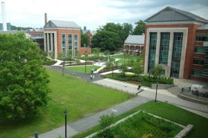 Main Quad of The University of Connecticut